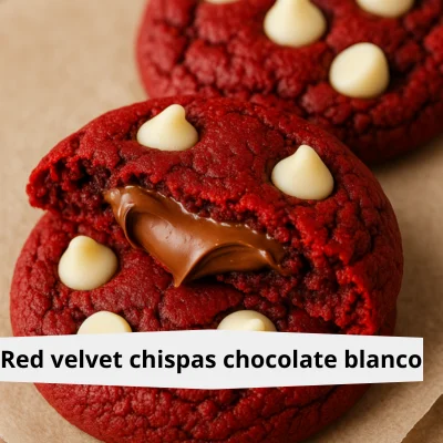 Galleta 5 red velvet con chocolate blanco (1)