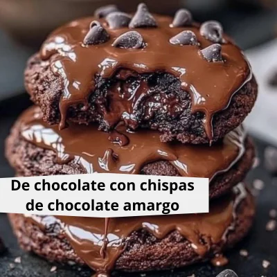 galleta 12 de chocolate y chispas amargo